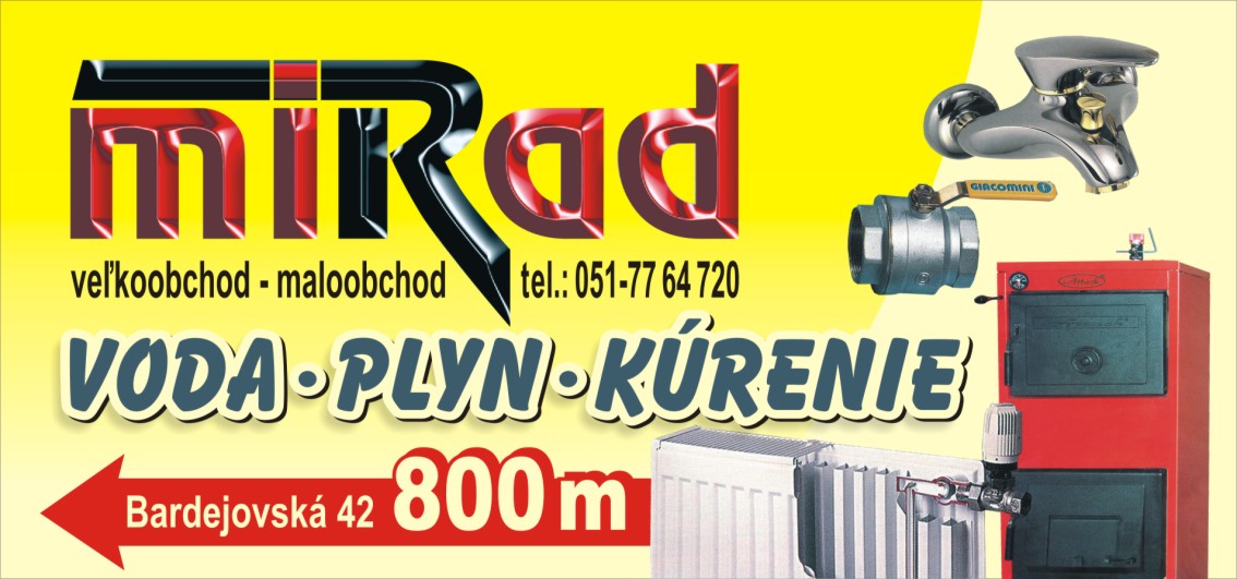 Billboard - Mirad (Prešov)