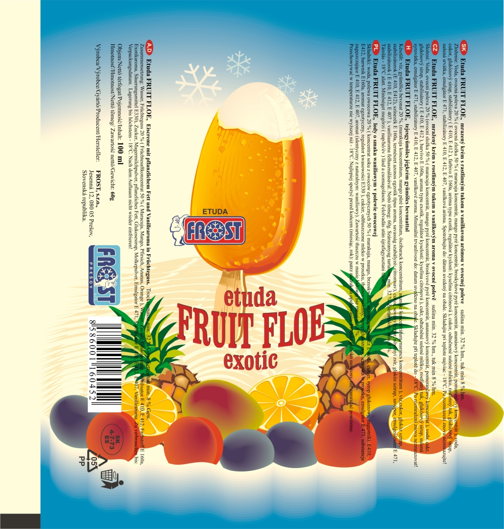 Obal Frost - Fruit floe